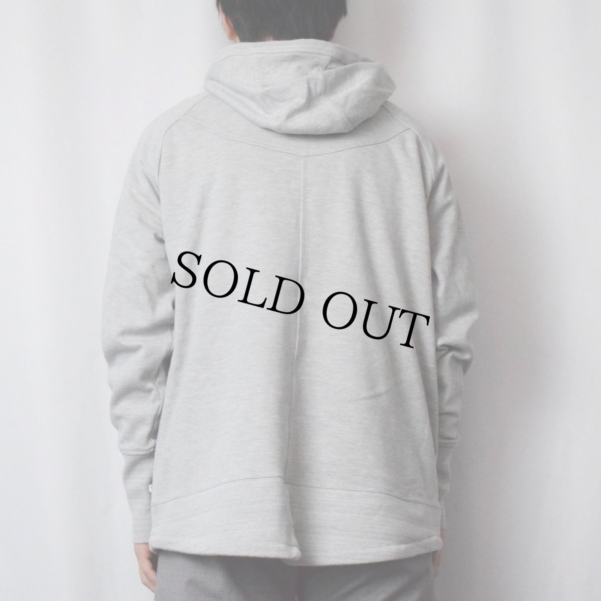 画像3: MOUNTAIN HARD WEAR 前V 無地スウェットフーディー XL (3)