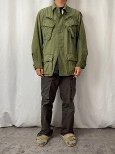 画像2: 60's U.S.ARMY ジャングルファティーグジャケット 5th SMALL-SHORT (2)