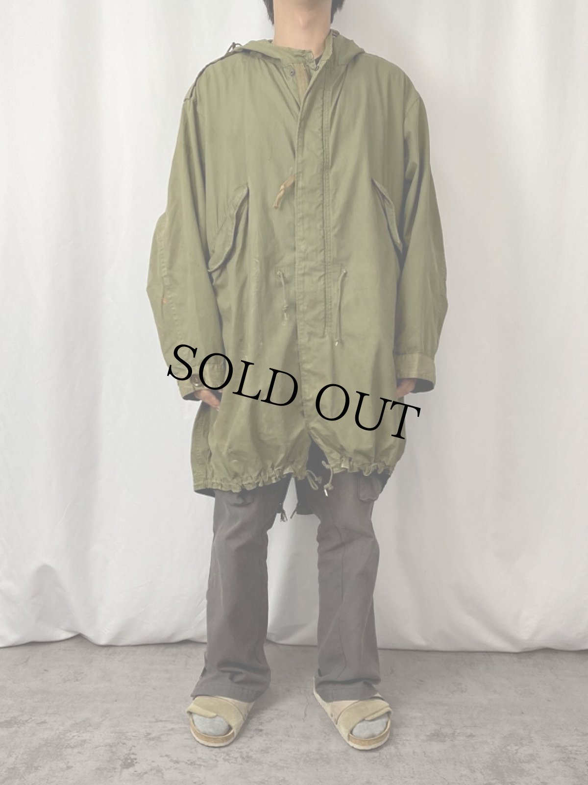 画像2: 50's U.S.ARMY M-51 モッズコート SMALL (2)