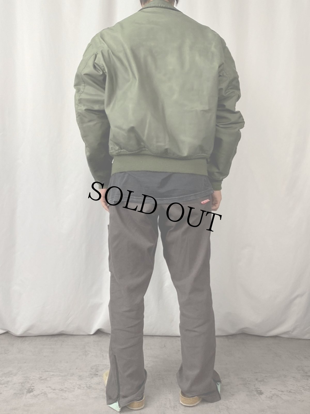 画像3: 2000's U.S.AIR FORCE CWU-36/P フライトジャケット MEDIUM (3)