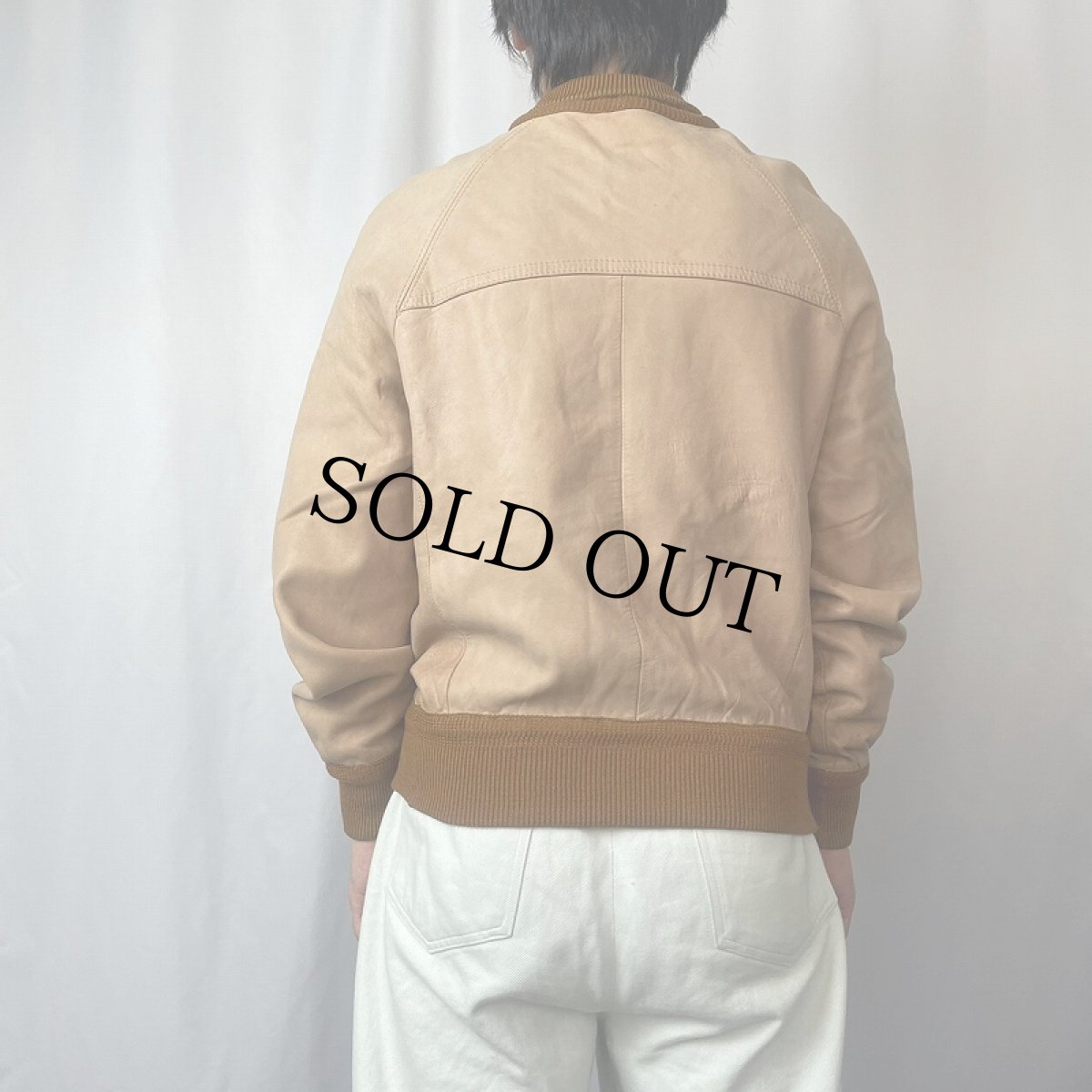 画像3: 〜80's HOLT RENFREW ITALY製 レザージャケット M (3)