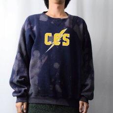 画像2: 90's〜 "CCS" タイダイ プリントスウェット (2)