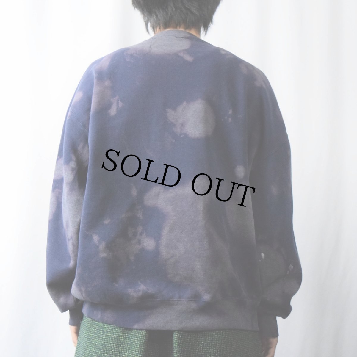 画像3: 90's〜 "CCS" タイダイ プリントスウェット (3)