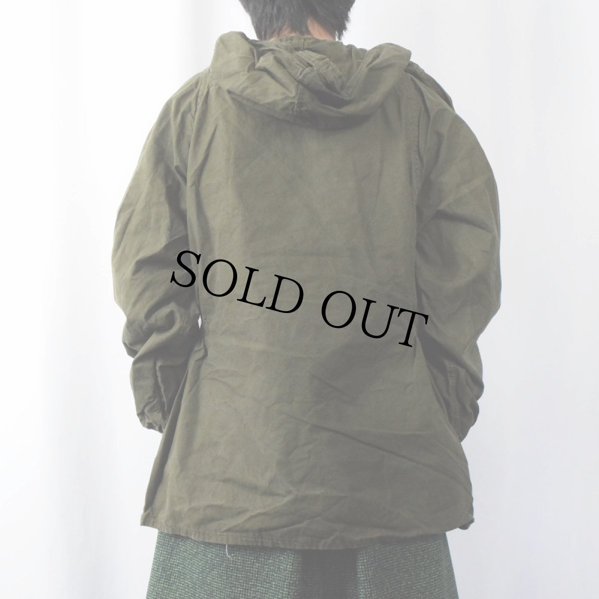 画像3: VINTAGE EURO コットンアノラックパーカー (3)