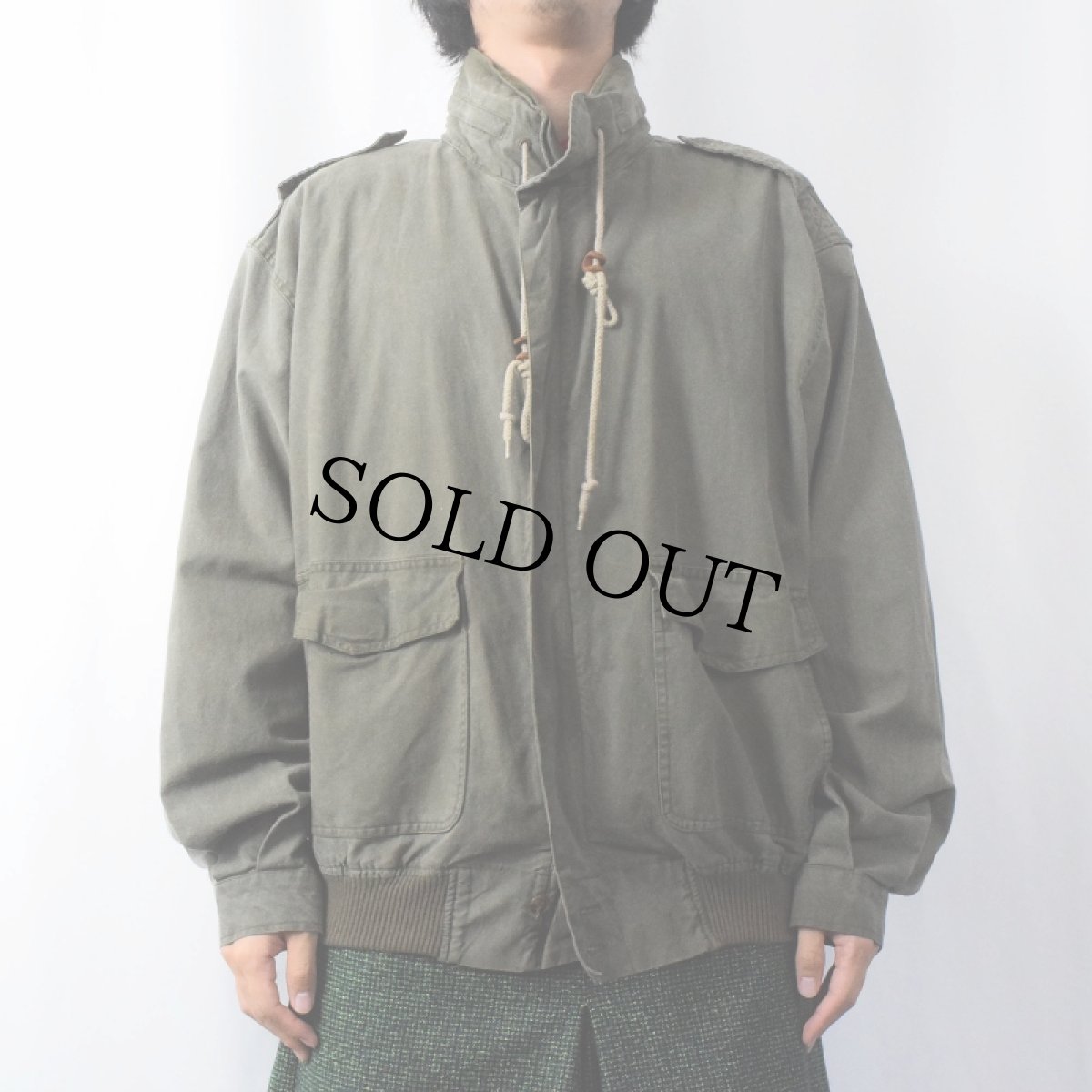 画像2: 80〜90's BANANA REPUBLIC "SAFARI&TRAVEL CLOTHING" コットンジャケット M (2)