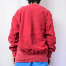 画像3: 90's USA製 REVERSE WEAVE TYPE  "IUP" プリントスウェット L (3)