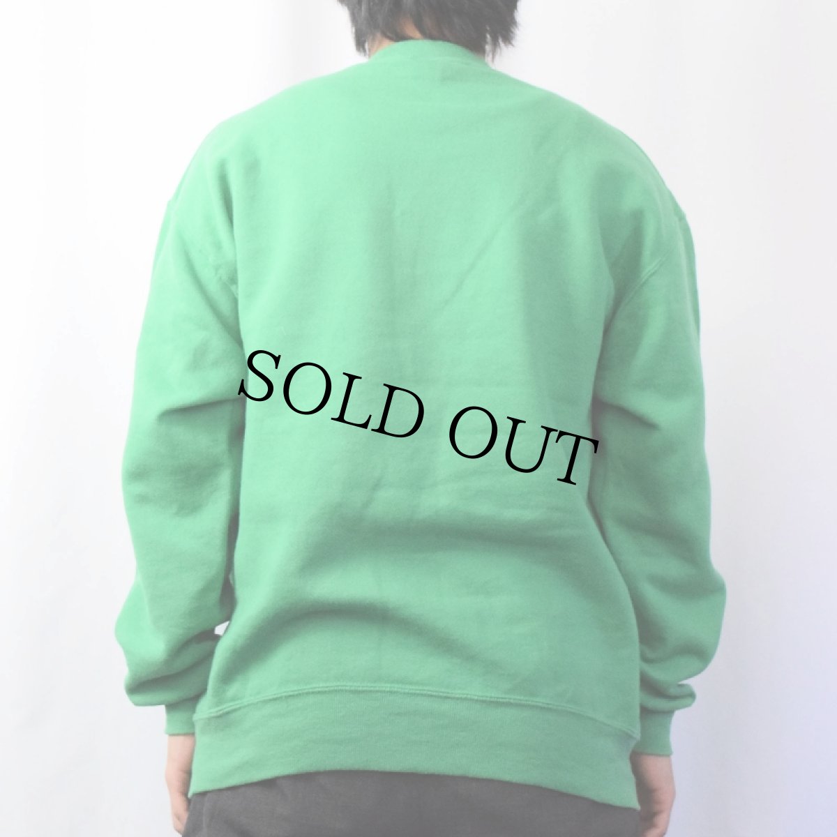 画像3: 90's〜 USA製 "CONCORD SPEECH" 前V プリントスウェット XL (3)