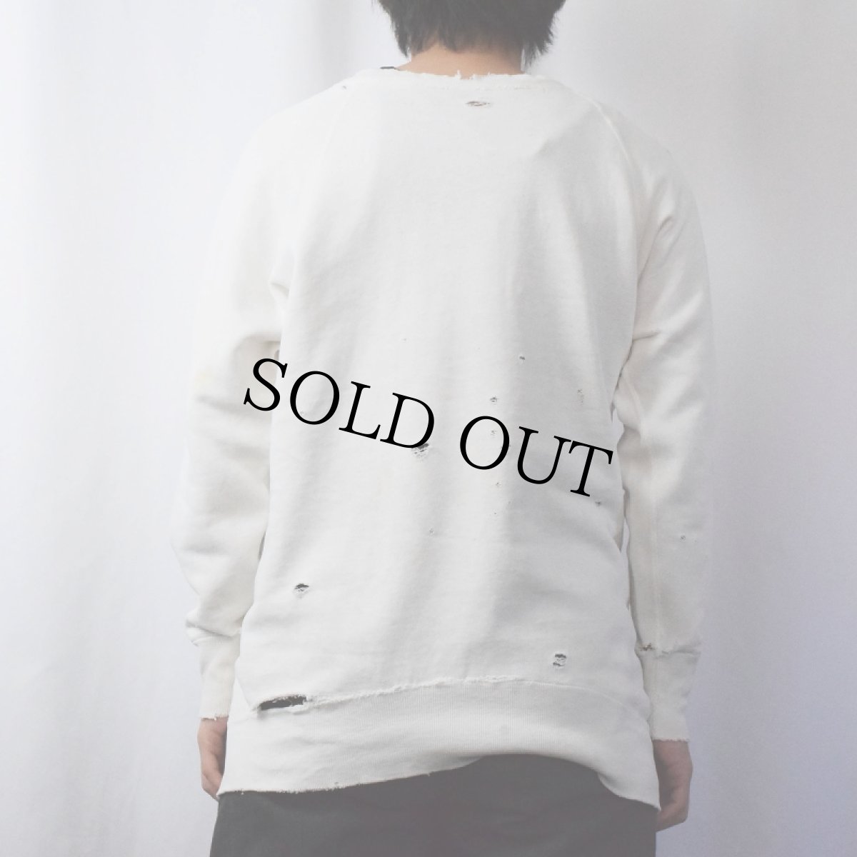 画像3: 60's 無地ラグランスウェット (3)