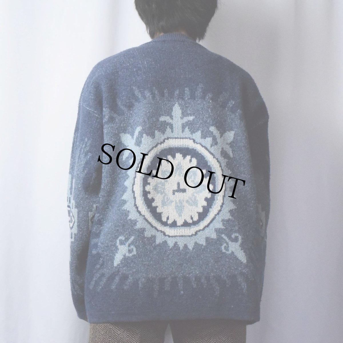 画像3: OUTFITTERS 柄織り ユーロスキーニットセーター (3)