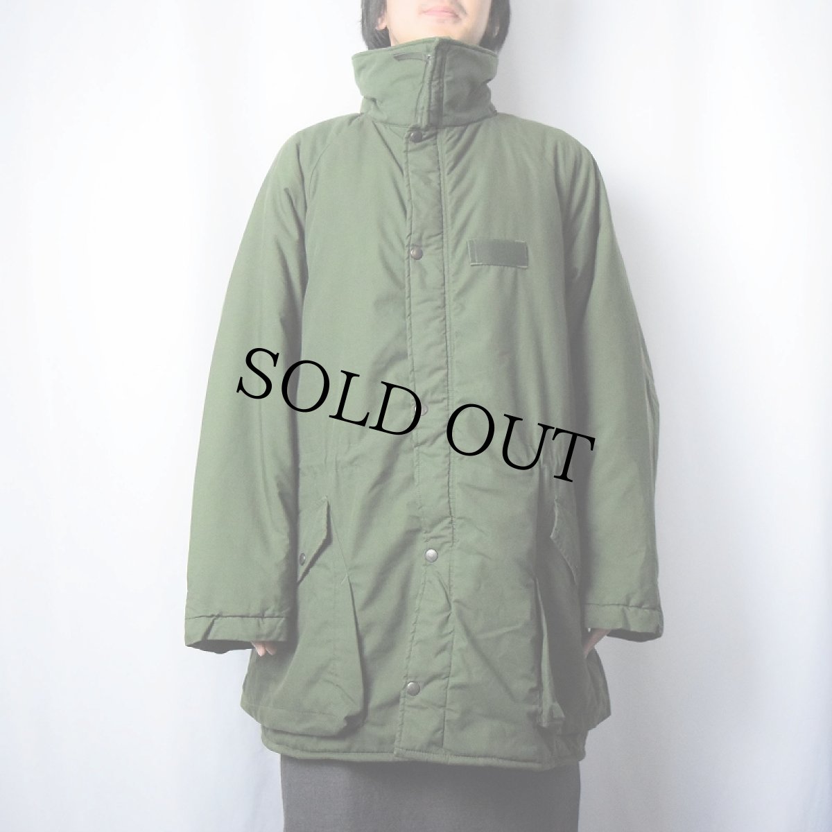 画像2: 90's SWEDISH MILITARY M-90 コート (2)