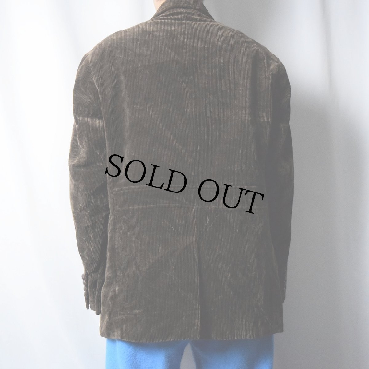 画像3: POLO Ralph Lauren 太畝コーデュロイテーラードジャケット L (3)