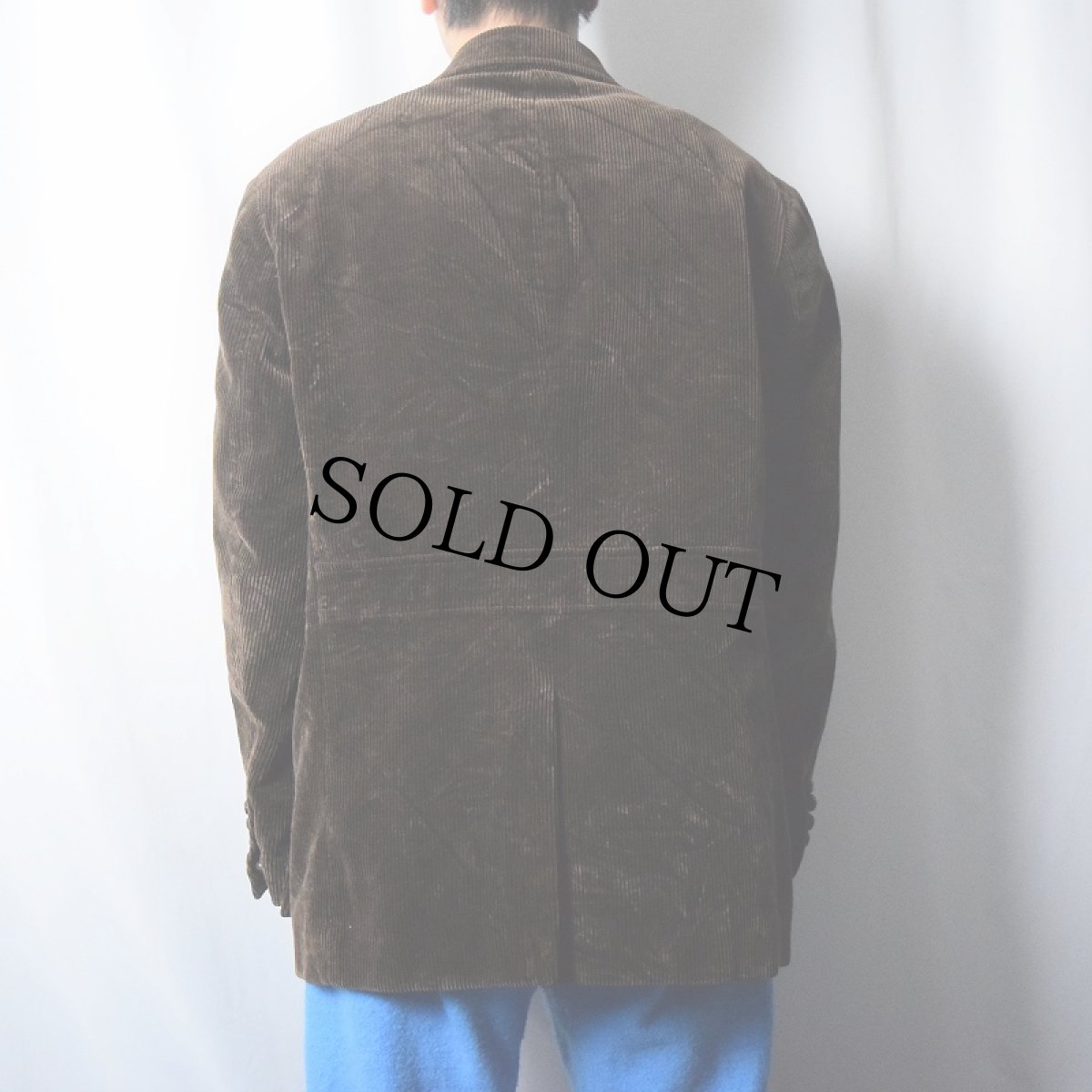 画像3: POLO Ralph Lauren 太畝コーデュロイテーラードジャケット L (3)