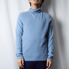画像2: CASHMERE CHARTER CLUB タートルネック カシミアニットセーター L タグ付き (2)