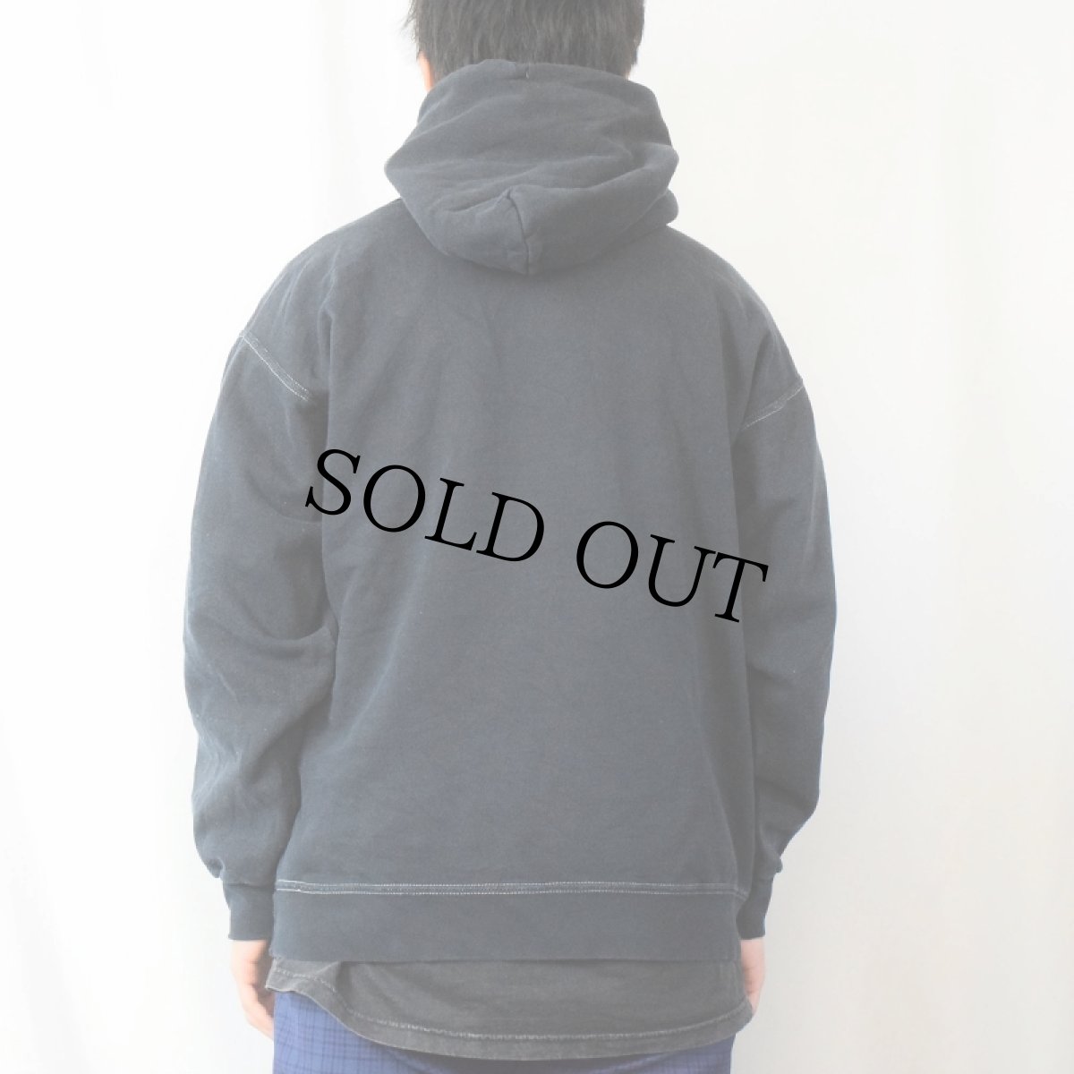 画像3: "The Nightmare Before Christmas" リフレクタープリントスウェットフーディー BLACK M (3)