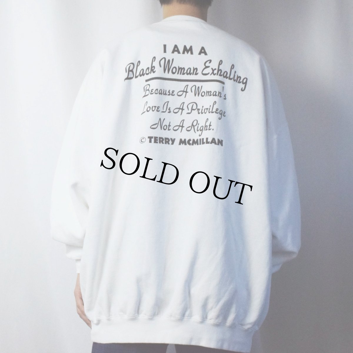 画像3: 90's Waiting To Exhale USA製 コメディ映画 プリントスウェット XXL (3)