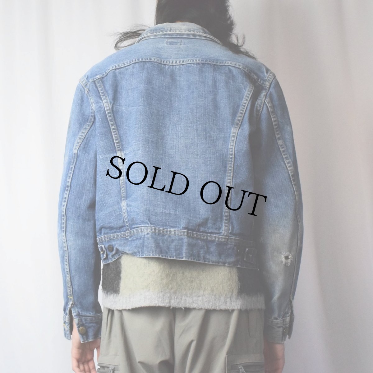 画像3: 60's Lee 101-J USA製 デニムジャケット 44R (3)