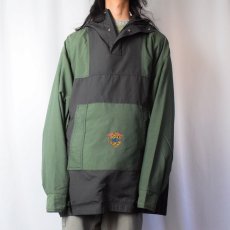 画像2: 90's BAMBOO CURTAIN USA製 2トーン プルオーバージャケット (2)