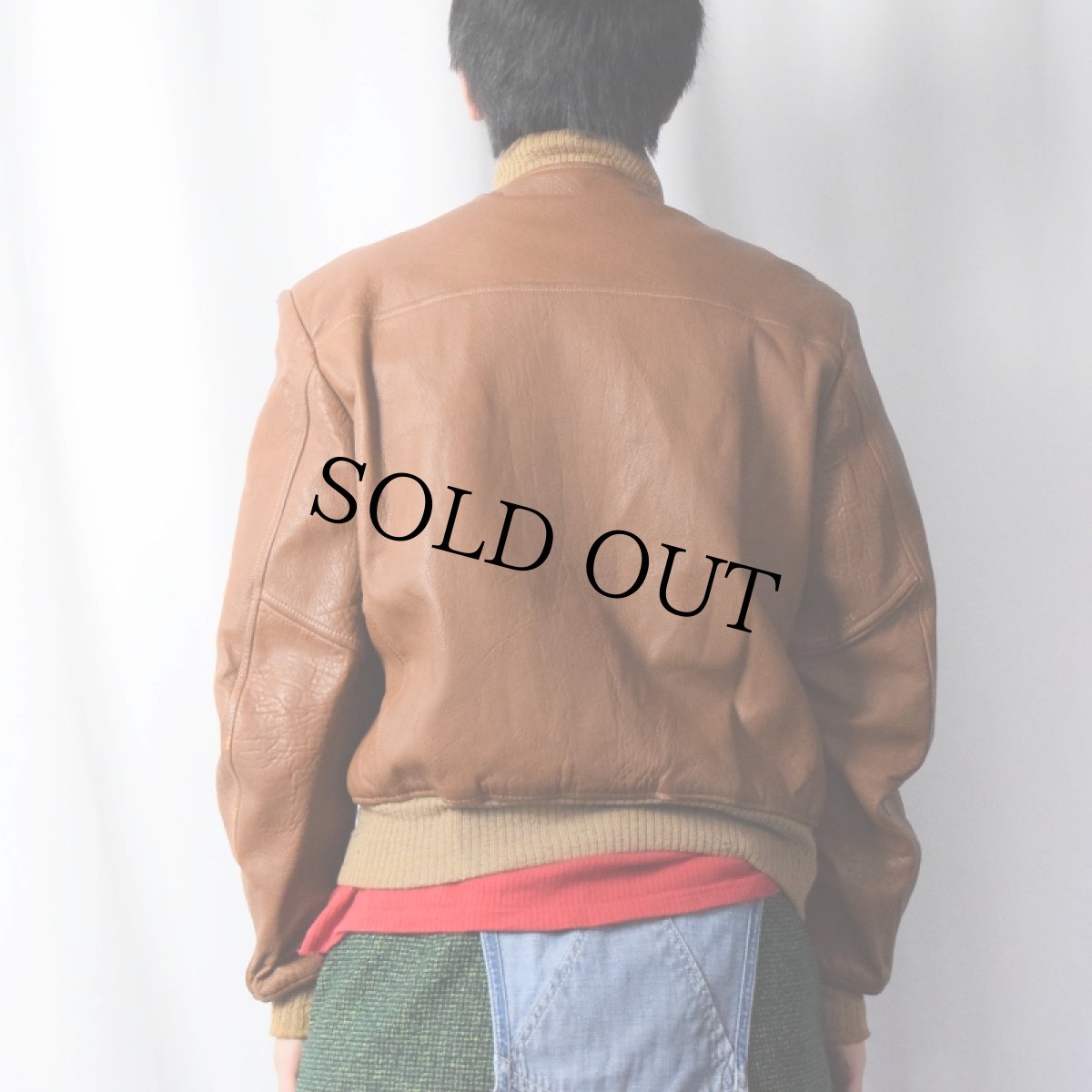 画像3: 50's McGREGOR USA製 レザージャケット SIZE42 (3)