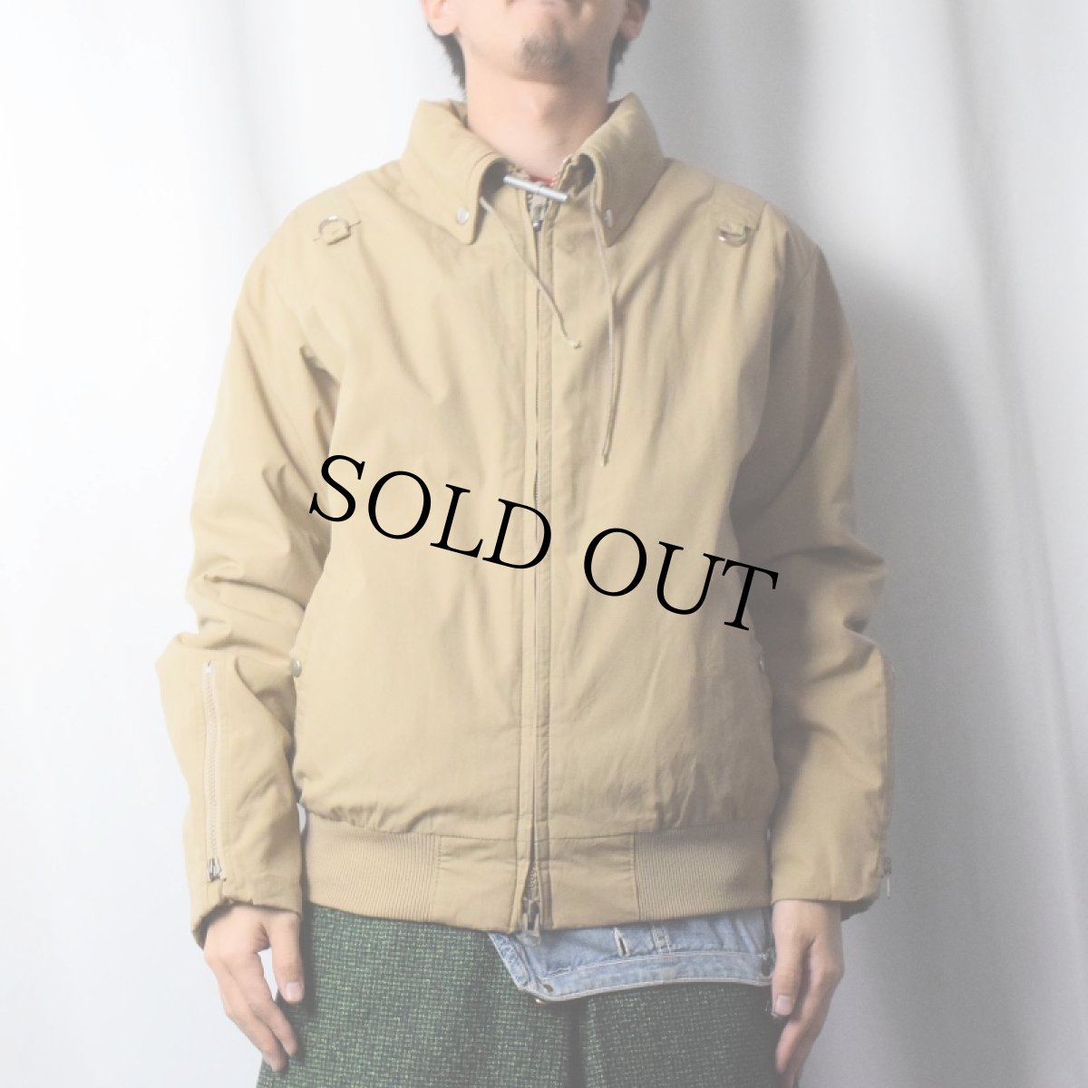 画像2: 70〜80's MIGHTY-MAC USA製 キルティングライナー セーリングジャケット SIZE40L (2)