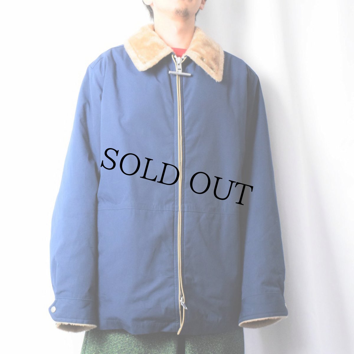 画像2: 70〜80's MIGHTY-MAC USA製 ナイロンボアジャケット SIZE48 (2)