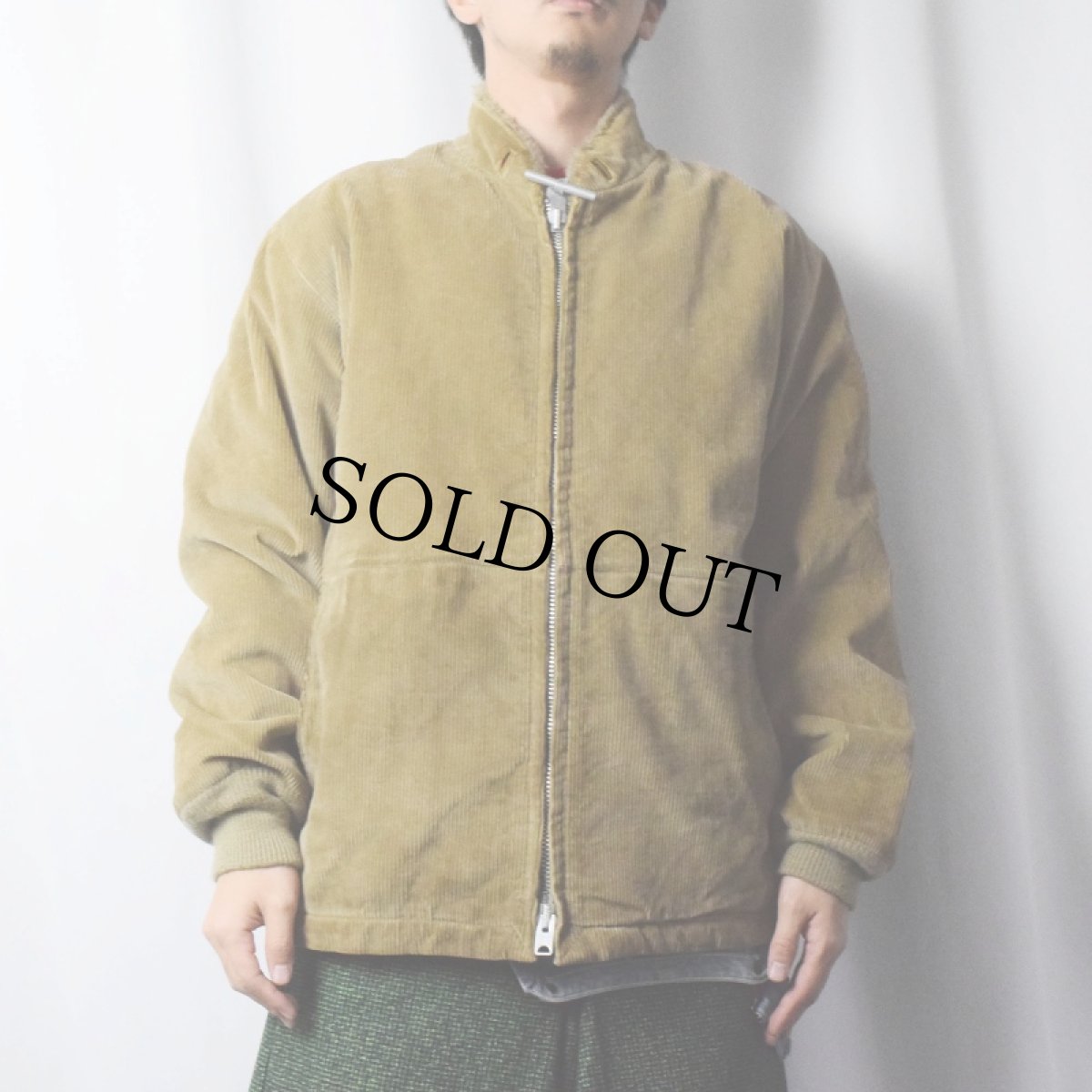 画像2: 60〜70's MIGHTY-MAC 裏ボア コーデュロイジャケット SIZE42 (2)