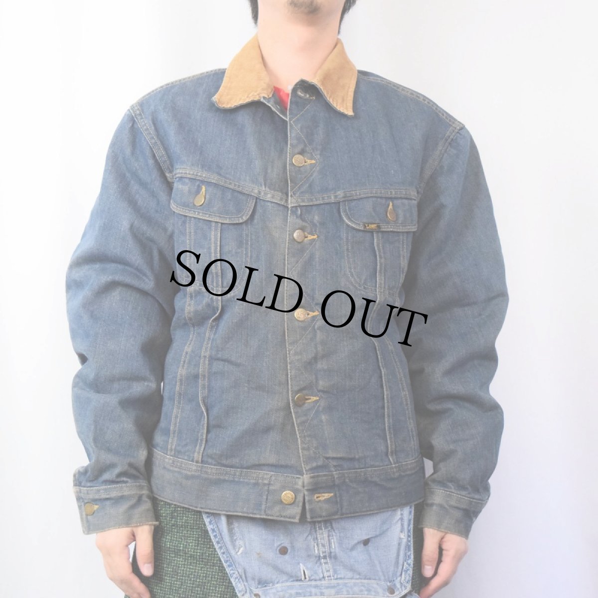 画像2: 70's Lee USA製 "STORM RIDER" ブランケットライナー デニムジャケット (2)