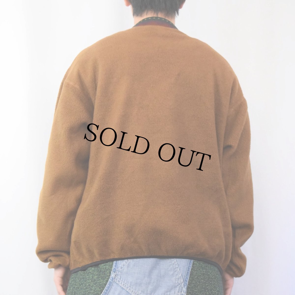 画像3: 90's Columbia USA製 フリースプルオーバー L (3)