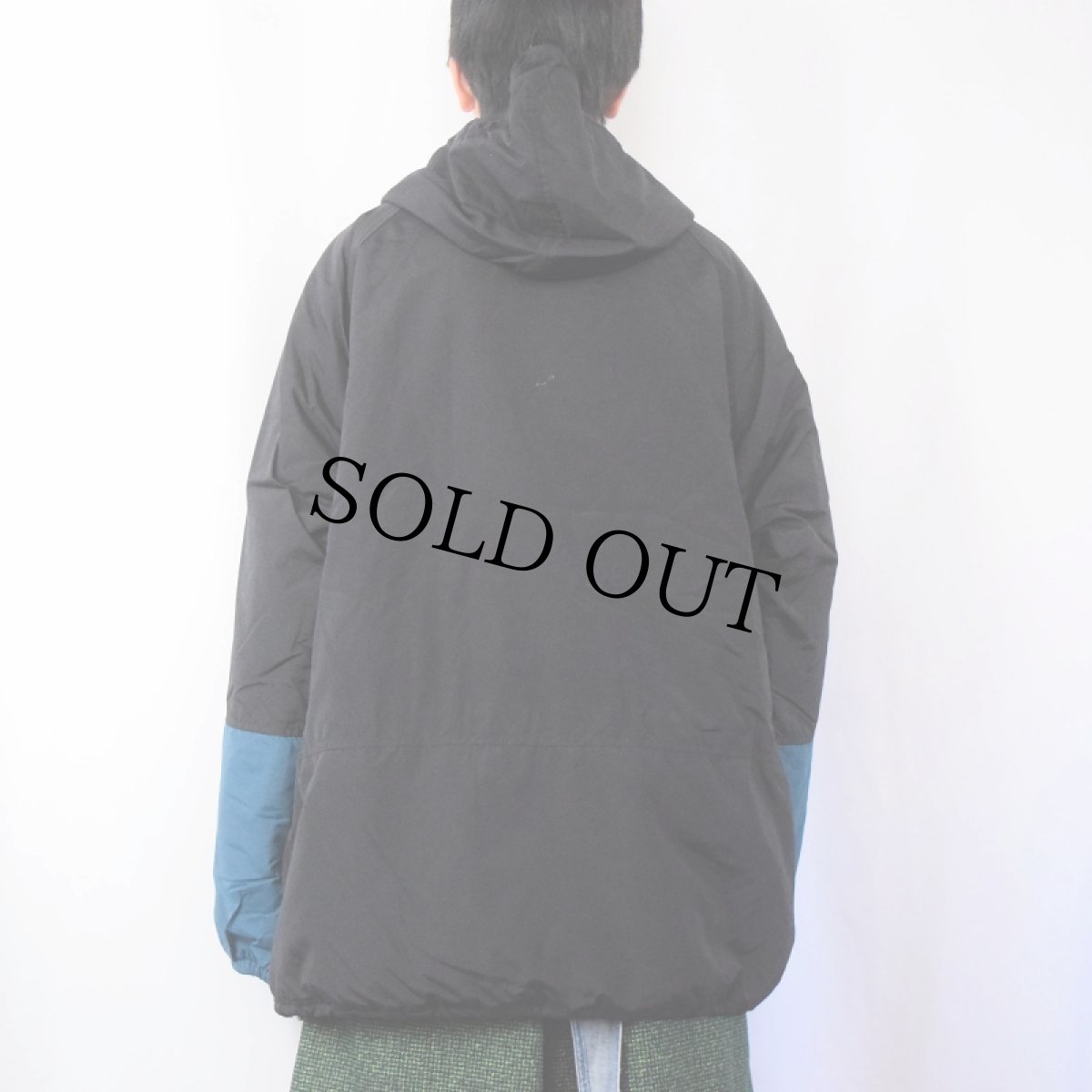 画像3: 80〜90's L.L.Bean USA製 中綿入り ナイロンアノラックパーカー (3)