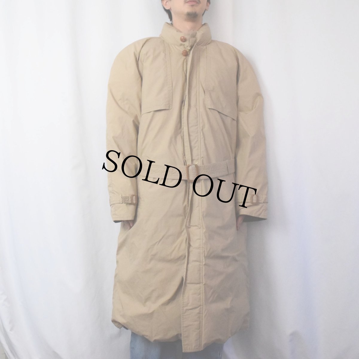 画像2: 90's LANDS' END グースダウンコート L (2)