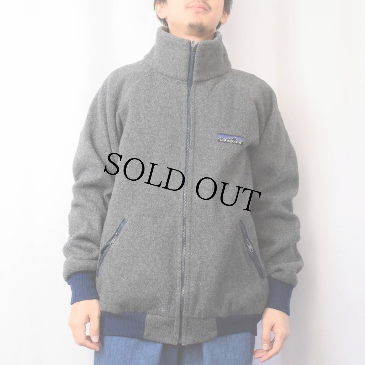 画像2: 80's Patagonia デカタグ フリースジップジャケット (2)