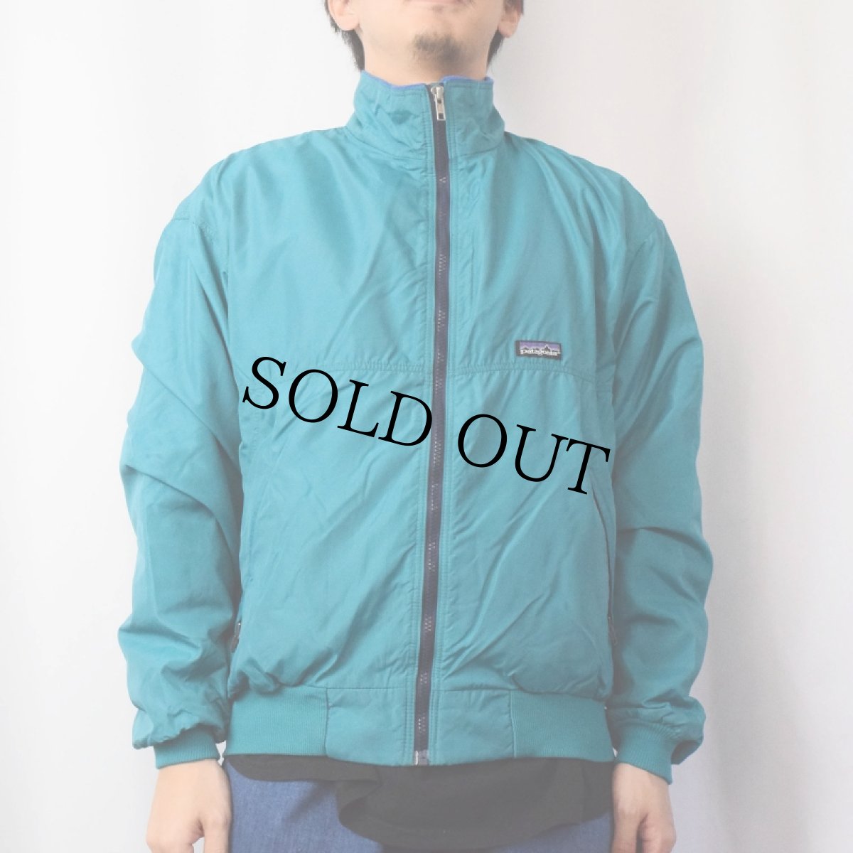 画像2: 90's Patagonia USA製 シェルドシンチラジャケット M (2)