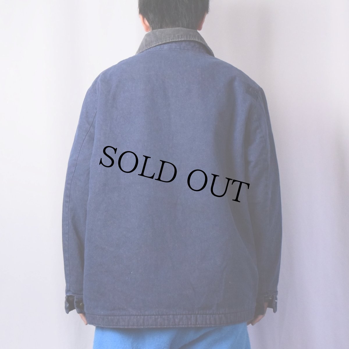 画像3: 70's Wrangler USA製 ブランケットライナー デニムカバーオール SIZE44 (3)