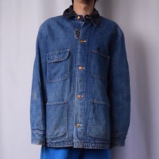 画像2: 70's Wrangler ブランケットライナー デニムカバーオール SIZE42 (2)