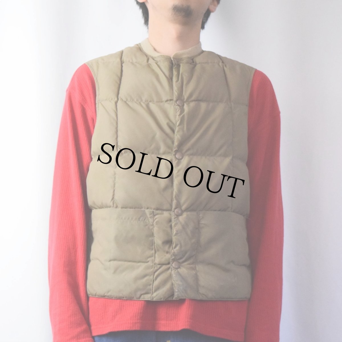 画像2: 60's COMFY ダウンベスト M (2)