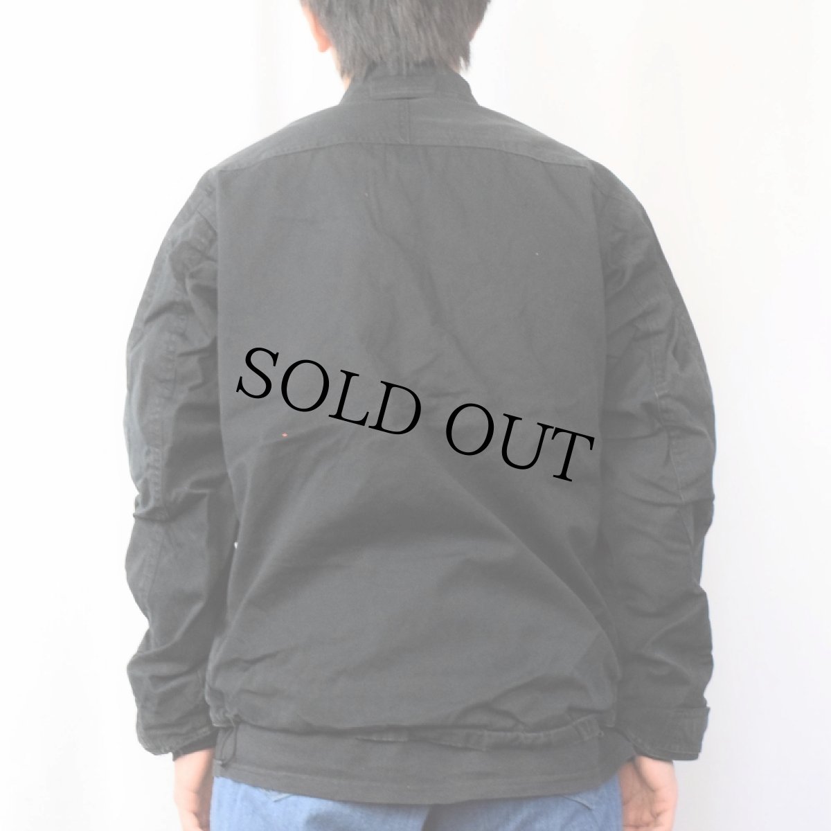 画像3: Levi's "RED TAB" コットンジップジャケット BLACK S (3)