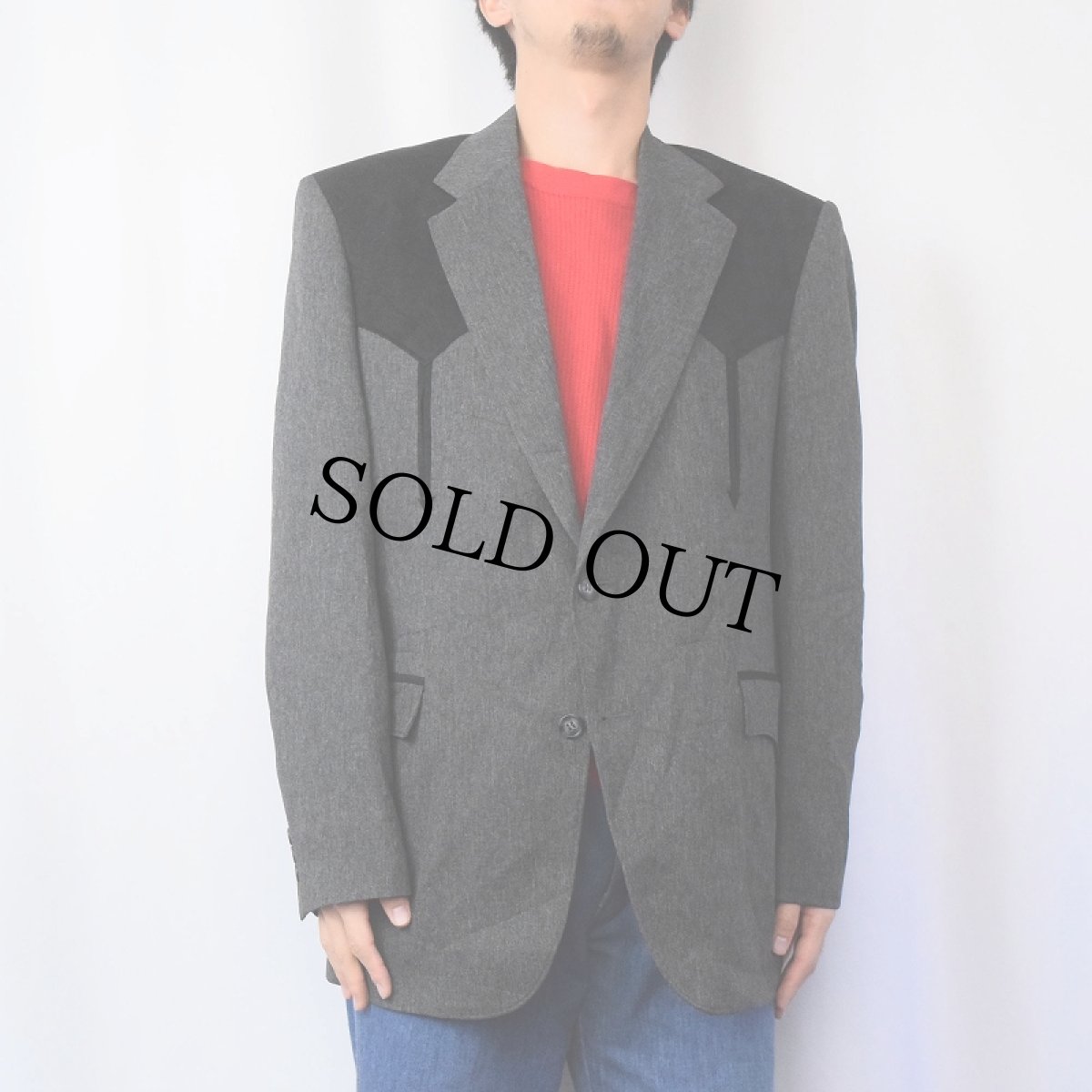 画像2: Circle S ウエスタンテーラードジャケット SIZE40R (2)