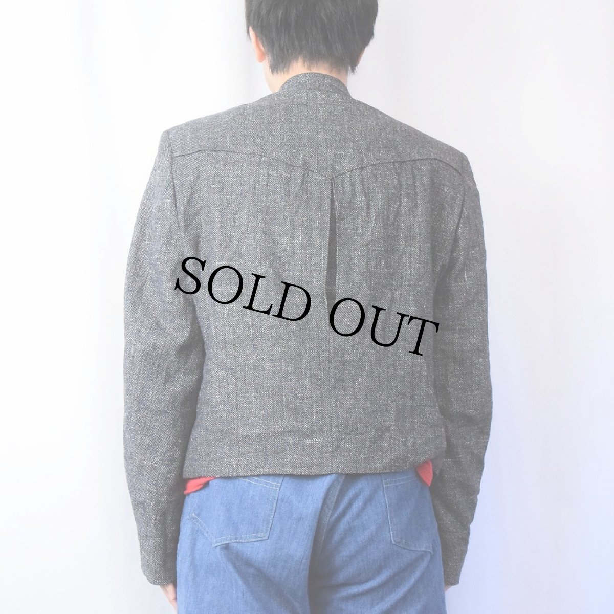 画像3: 〜90's Circle S USA製 ウエスタンテーラードジャケット SIZE44L (3)