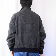 画像3: 70's PENDLETON USA製 "Country Traditionals" チェック柄 ウールジップジャケット XL (3)