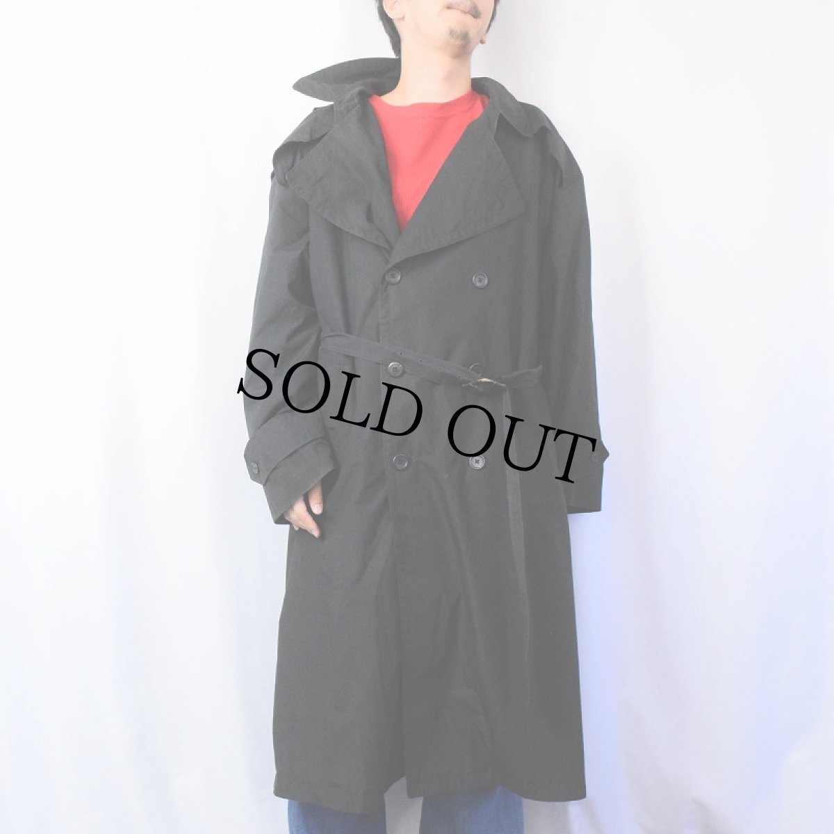 画像2: 90's Christian Dior ライナー付き トレンチコート BLACK SIZE42S (2)