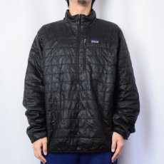 画像2: 2013AW Patagonia ナノパフプルオーバー BLACK L (2)