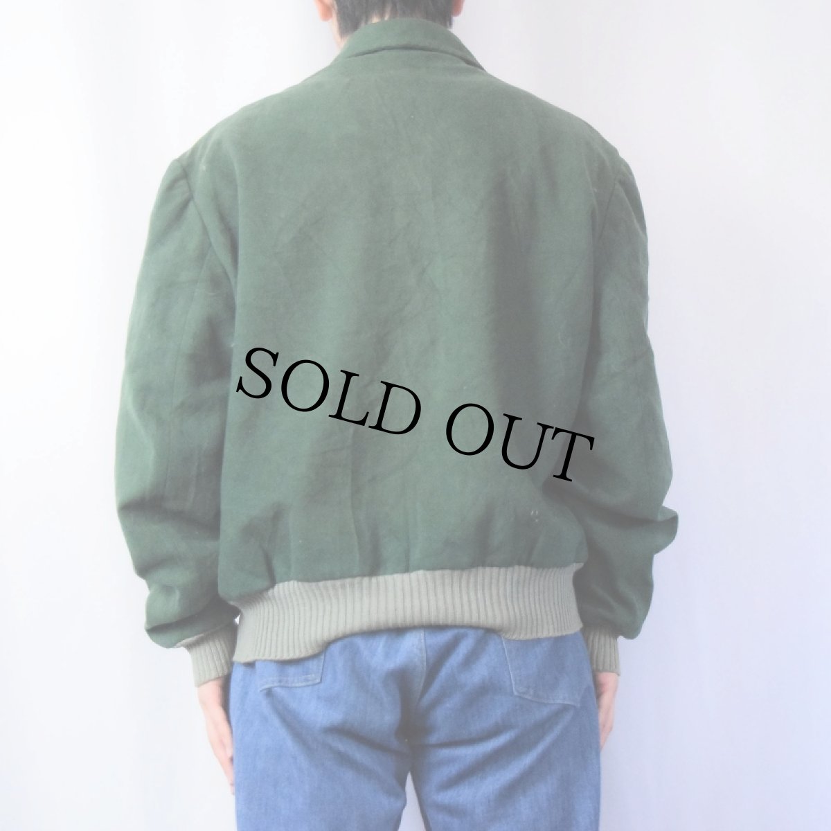 画像3: 40〜50's Carson Pirie Scott ウールスキッパーシャツ L (3)