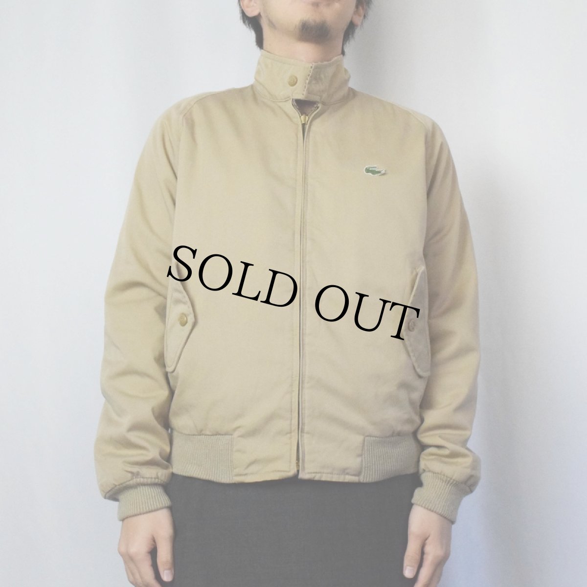 画像3: 70〜80's LACOSTE 千鳥格子柄 リバーシブルスイングトップ S (3)