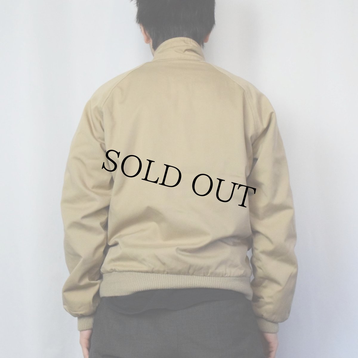 画像4: 70〜80's LACOSTE 千鳥格子柄 リバーシブルスイングトップ S (4)