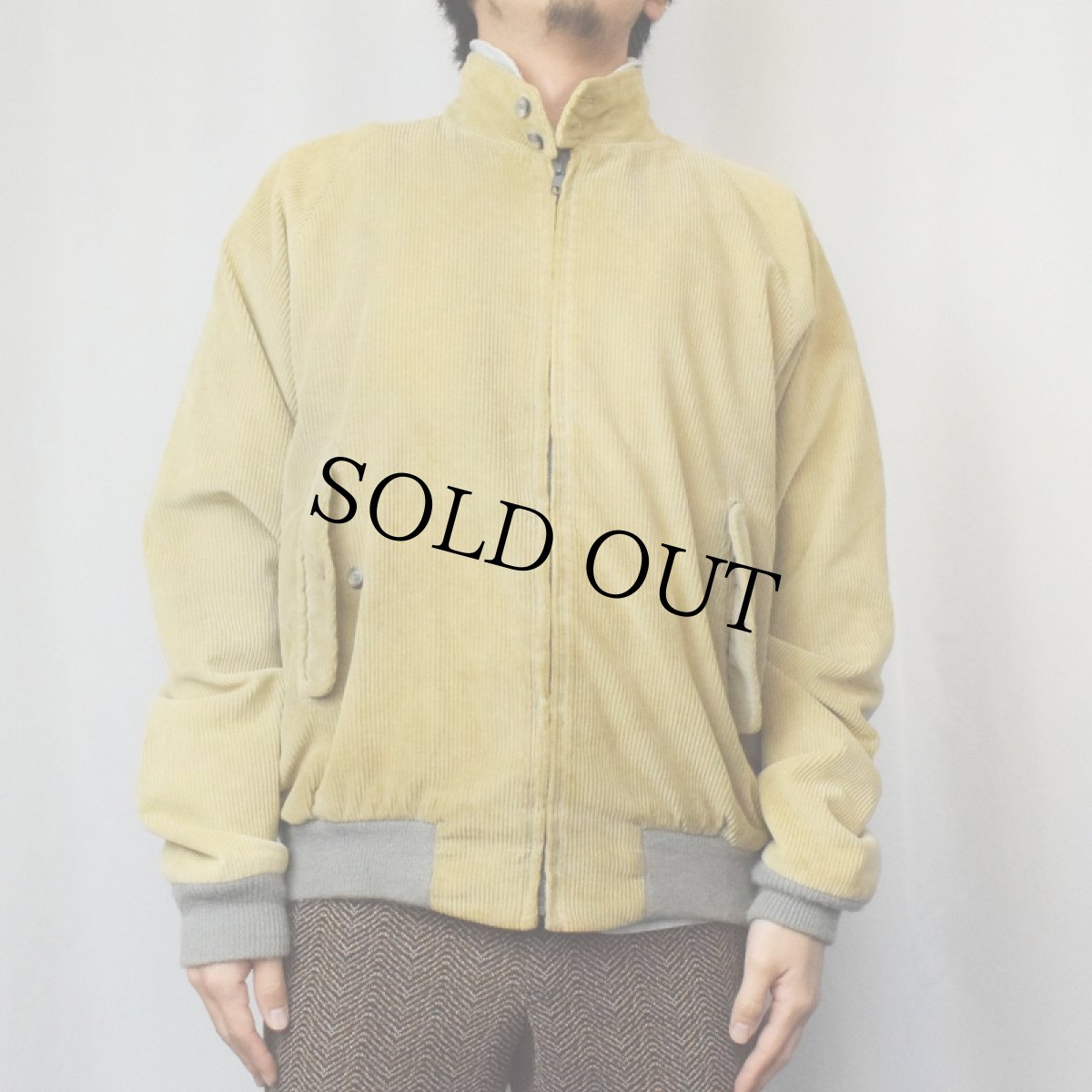 画像2: 80〜90's L.L.Bean USA製 "G-9 TYPE" コーデュロイスイングトップ SIZE42 (2)