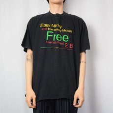 画像3: Ziggy Marley and the Melody Makers レゲエミュージシャンTシャツ XL (3)