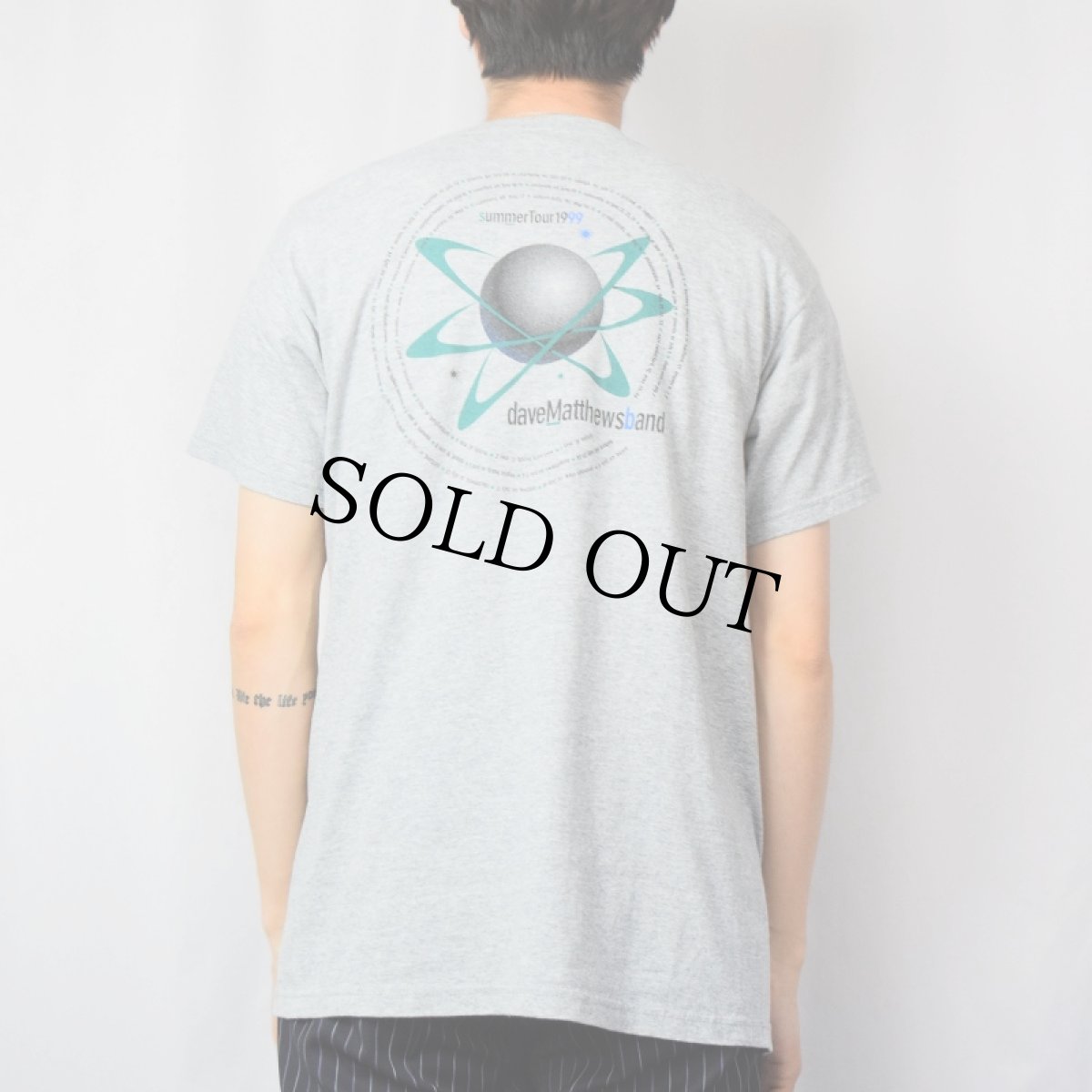 画像4: 1999 DAVE MATTHEWS BAND ロックバンドツアーTシャツ L (4)