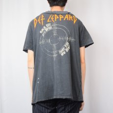 画像4: DEF LEPPARD "PYROMANIA" ロックバンドTシャツ BLACK XL (4)