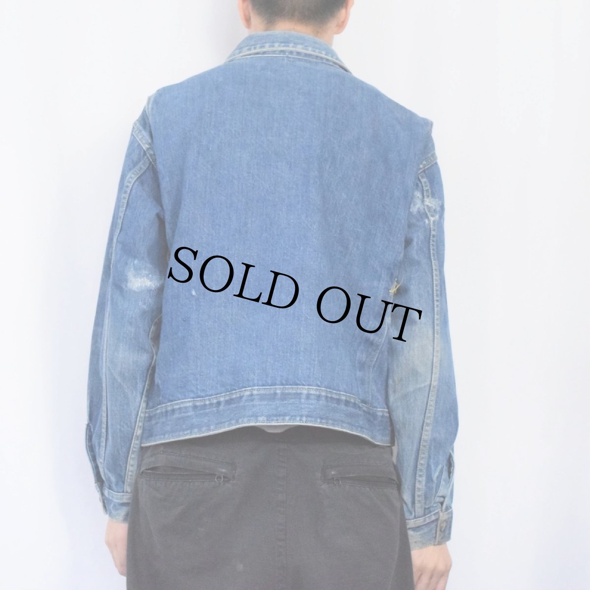 画像3: 60's BIG SMITH "Buckaroo" デニムジャケット SIZE46 (3)