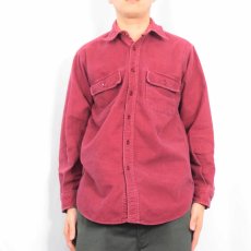 画像2: 80〜90's L.L.Bean USA製 シャモアクロスシャツ SIZE15 1/2 (2)
