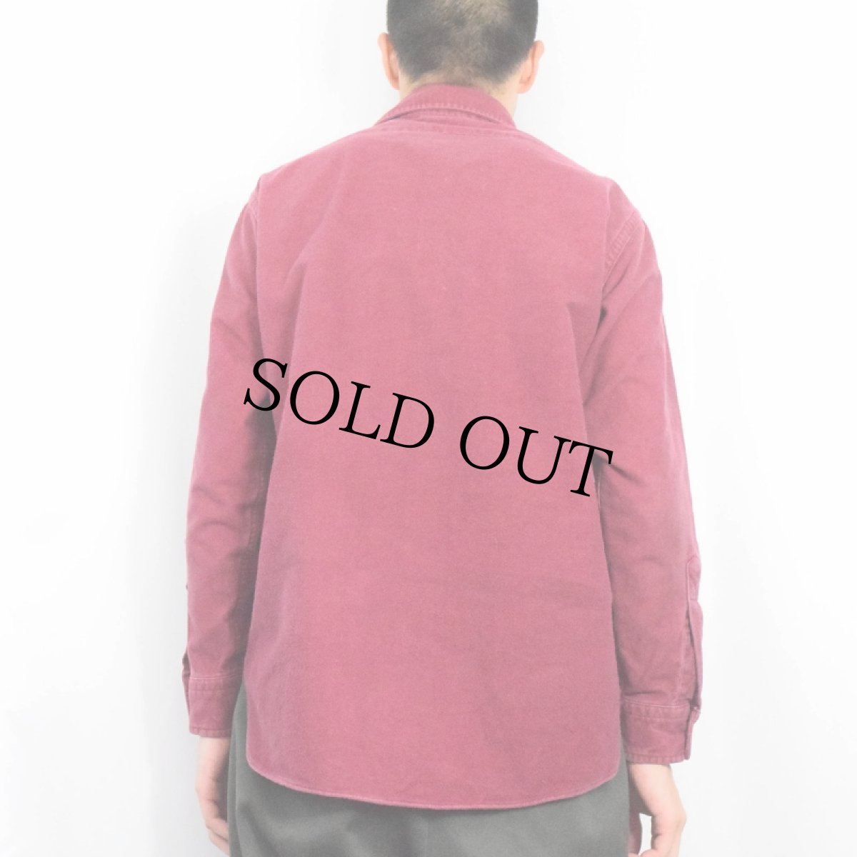 画像3: 80〜90's L.L.Bean USA製 シャモアクロスシャツ SIZE15 1/2 (3)